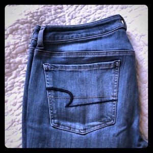 American eagle jeggings denim